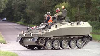 Bovington tank training area Challenger 2 DTTs and others in action [upl. by Scammon11]