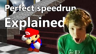 The Perfect Mario Speedrun Explained [upl. by Edalb]