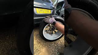 Cleaning properly alloy wheel R18 diycarmaintenance automobile diycarrepair carcleaning [upl. by Ahto]