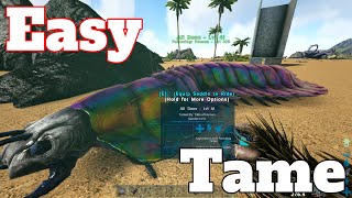 Ark Survival Evolved  How To Easily Tame An Arthropleura [upl. by Abbe209]