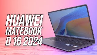 MateBook D 16 2024 comè fatto il nuovo notebook HUAWEI [upl. by Ellennahs161]