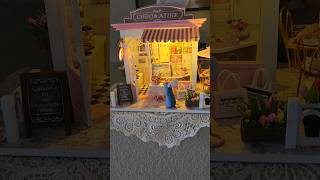 Chocolatier DIY Miniature Shop by Mayberry Street purchased at Hobby Lobby with guest Ratatouille [upl. by Corry]