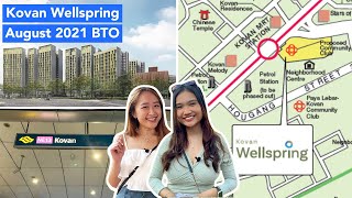 Kovan Wellspring Exploring around Hougang August 2021 BTO site  Next Stop [upl. by Atileda259]