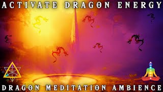 Activate Dragon Energy • Powerful 528Hz Meditation Music • The Dragon Temple • 1 Hour Ambience [upl. by Casady635]