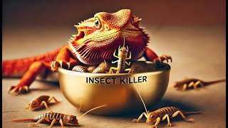 Insect Killercute dragonlizard petsかわいいlindoSevimliasmr [upl. by Eniamirt]