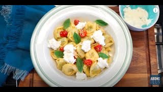 Barilla  Pesto Barilla Genovese Makarna Soslu ve Ricotta Peynirli Barilla Tortellini [upl. by Amehsat464]