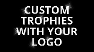 Custom Insert Trophies by Crown Awards [upl. by Eanil]