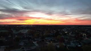 Sky on Fire Oak Creek looking East 630 AM 102824 [upl. by Dorwin99]