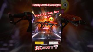 finally level 4 evo mp4t freefire shorts ff ffshorts [upl. by Ecirtac]