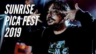 Sunrise Live At Pica Fest 2019  Sad song  Unbreakable  The extra miles pt2  Vergeten [upl. by Tirreg]