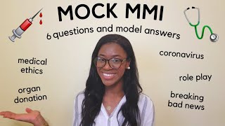 Mock MMI Interview Medical ethics Role plays Ethical scenarios Qualities of a doctor amp more [upl. by Leamse]