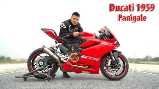 NTN  Độ 100 Triệu Cho Ducati 959 Upgrading the Ducati 959 Panigale [upl. by Enyledam]