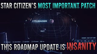 Star Citizen Roadmap Its Official THE Largest Update [upl. by Areikahs]