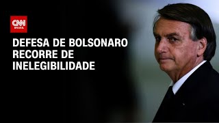 Defesa de Bolsonaro recorre de inelegibilidade  BRASIL MEIODIA [upl. by Eentroc489]