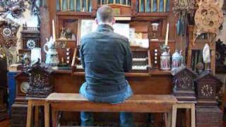 Little Brown Jug  Chris Lawton at the Cuckooland Clock Museum Tabley [upl. by Eenyaj583]