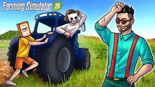 НОВЫЙ СИМУЛЯТОР ФЕРМЫ БЕЗ ДЕНЕГ И НА МАКСИМАЛЬНОЙ СЛОЖНОСТИ FARMING SIMULATOR 25 [upl. by Guimar]