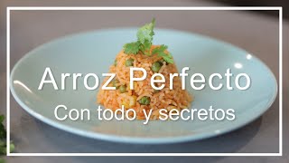 Arroz Rojo o Arroz a la Mexicana 7 secretos para que quede perfecto [upl. by Delle]