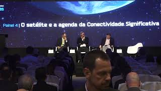 Congresso de Satélites 2023  O satélite e a agenda da Conectividade Significativa [upl. by Lednic]