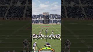 Furthest Field Goal In CFB25 [upl. by Lierbag449]