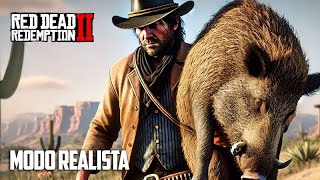 MODO REALISTA  FUGINDO DO VELHO OESTE  Ep1 Red Dead Redemption 2 [upl. by Atima]