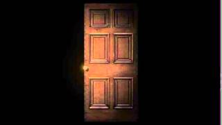 Door opening animation with sound From Resident Evil  Animazione apertura porta [upl. by Arodnap561]