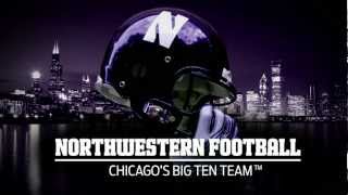 2012 Official Entrance Video  Northwestern Football [upl. by Aerdnaid621]