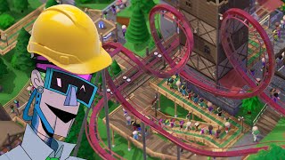 Robo Live  Parkitect Building Roller Coasters [upl. by Blane]