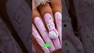 The BEST Christmas Nail Designs nails naildesign christmas shorts viralvideo [upl. by Vincelette497]