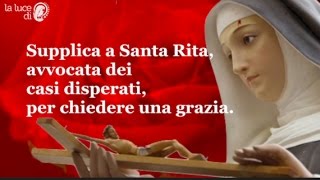 Supplica a Santa Rita per chiedere una grazia urgente [upl. by Alemaj]