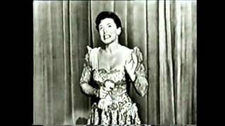 Jean Carroll  comedienne 1955 [upl. by Neelahtak]