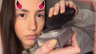 ASMR Mean girl does your make up💄😒🖕🏼 [upl. by Loesceke]