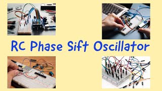 Demonstration amp Design of RC Phase Shift Oscillator Experiment in Analog Electronics Laboratory ECE [upl. by Nonnac]