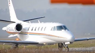 Cessna 560XL Citation close takeoff HD [upl. by Fey]