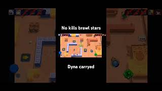 No kills brawl stars and dyna carryedbrawlstarswonnokills [upl. by Etienne892]