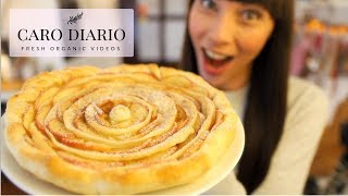 TORTA SFOGLIA CREMA PASTICCERA E MELE  RICETTA FACILE E VELOCE  Video Extra della Settimana [upl. by Mackenie]