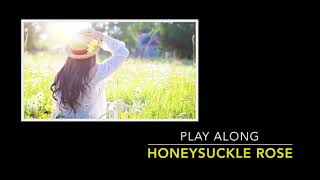 Honeysuckle Rose Gypsy jazz Backing track  score for Eb alto instruments [upl. by Euqinaj558]