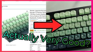 Unboxing Womier MOA Profile Keycaps [upl. by Madaras]