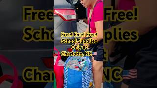 Free School Supplies at Classroom Central Charlotte NC USA schoolsupplies freestuff [upl. by Annoynek724]