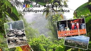 Dominica  AIDA Diva Kreuzfahrt Karibik 2016 [upl. by Aikel]