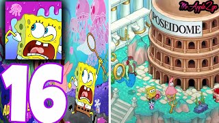 SpongeBob Adventures In a Jam  Gameplay Walkthrough Part 16  The Big POSEIDOME iOS Android [upl. by Baxie326]