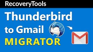 How to Import Emails from Thunderbird to Gmail  G Suite Email Accounts Online [upl. by Zebe]