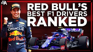 The Top 10 Red Bull F1 Drivers  Part 1 [upl. by Anelaf]