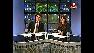 Gerardo Romano y Gabriela Acher Circo Romano 1997 El Noticiero 01 [upl. by Sada]