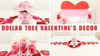 DOLLAR TREE DIY VALENTINE’S DAY DECOR  Colorful Valentine’s Decor Ideas [upl. by Denyse]