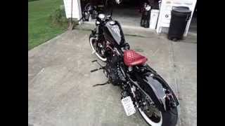 HARLEY DAVIDSON SPORTSTER 48 CUSTOM BOBBER PART 12 [upl. by Htebazie]