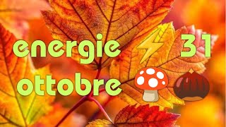 ENERGIE ⚡ 31 OTTOBRE 🍄🌰 [upl. by Holden]