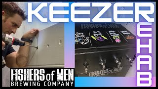 How to make your own Beer Keezer with an old chest freezer and simple tools  DIYInstructional [upl. by Niran778]