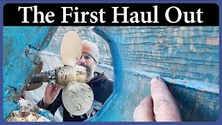 What The First 6 Months Did to the Hull  Episode 292  Acorn to Arabella Journey of a Wooden Boat [upl. by Anivad]