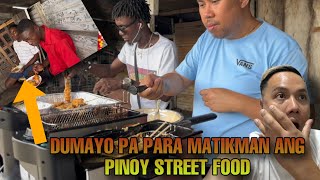 HALA DUMAYO PA ANG CUSTOMER PARA MATIKMAN ANG PINOY STREET FOOD [upl. by Rehpotsirahc]