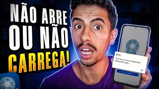 Aplicativo da CARTEIRA DE TRABALHO DIGITAL NÃO ABRE no CELULAR APRENDA RESOLVER [upl. by Ahsercel]